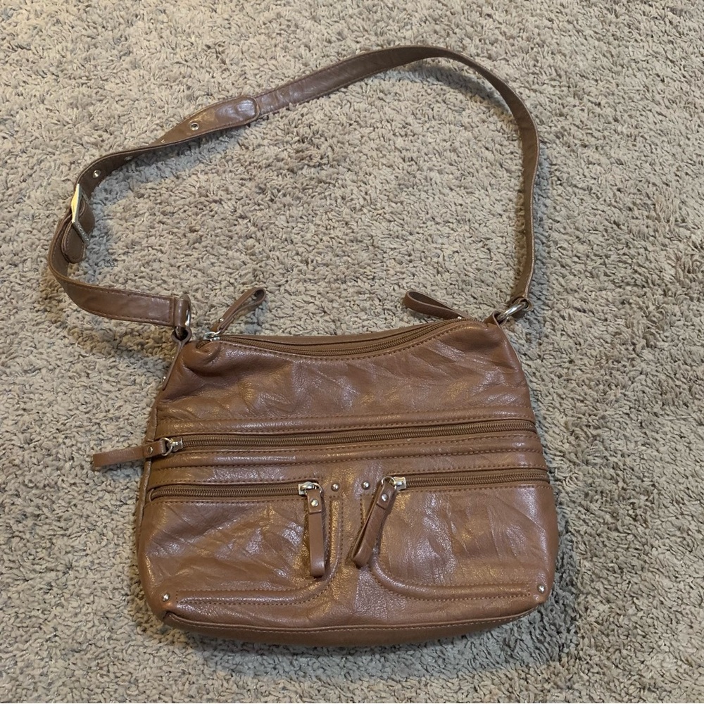 Stone & Co Genuine Leather Brown Purse